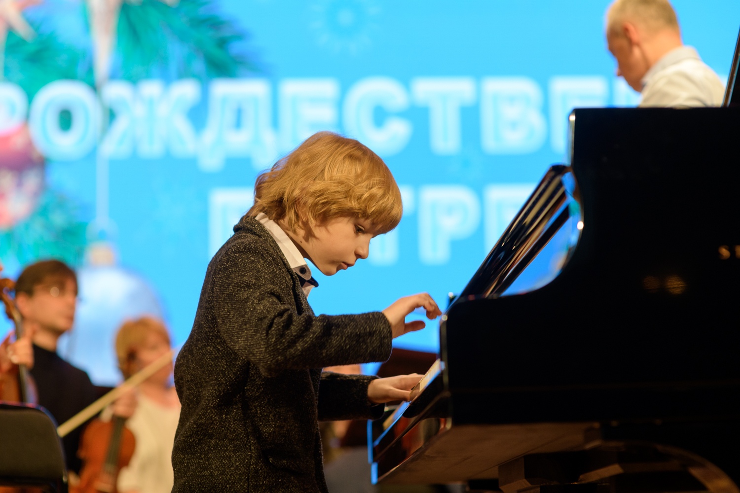 Christmas concert in the city of Klin-21